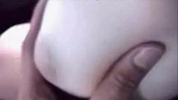 Skinny blonde gets fucked hard in car