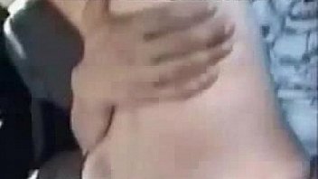 Skinny blonde gets fucked hard in car