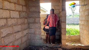 Stranded horney ebony fucked by bricklayer in uncompleted subscribe