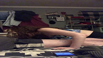 Deep throating the guy next door