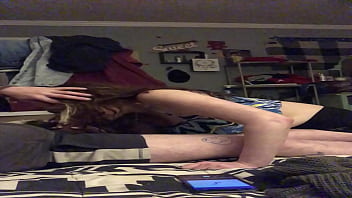 Deep throating the guy next door