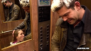 Teen beauty cums taking a massive cock