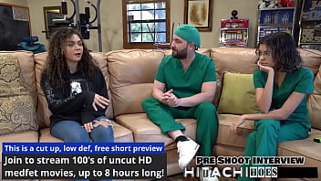 Freshman gets mandatory hitachi orgasm mara luv