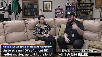 Freshman gets mandatory hitachi orgasm mara luv