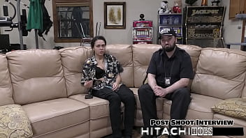 Freshman gets mandatory hitachi orgasm mara luv