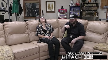 Freshman gets mandatory hitachi orgasm mara luv