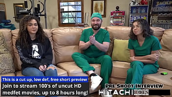 Freshman gets mandatory hitachi orgasm mara luv