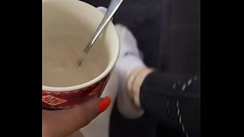 I wish you a nice start into the week today in white nike socks ; vip on of #feet #feetworld #fetisch #nike #n