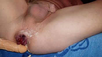 Twink Has Prostate Orgasm With Dildo thumbnail