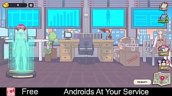 Androids At Your Service Free Game Itchio Simulation Interactive Fiction 2d Adult Erotic Hentai Management Nsfw Porn Sex Singleplayer thumbnail