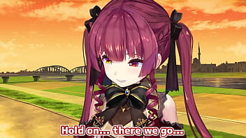 Video de asmr de membro da hololive da marine