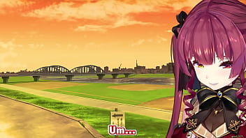 Video de asmr de membro da hololive da marine