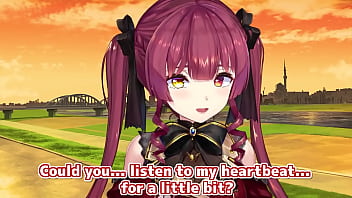 Video de asmr de membro da hololive da marine