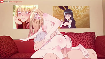 Marin kitagawa doggystyle and riding