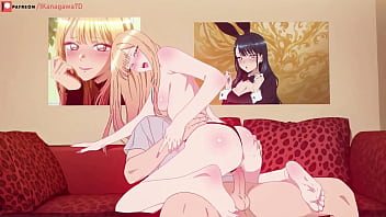 Marin kitagawa doggystyle and riding