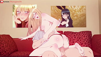 Marin kitagawa doggystyle and riding