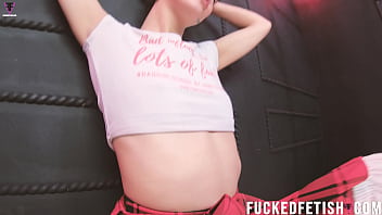 Before bdsm scene moment slim model