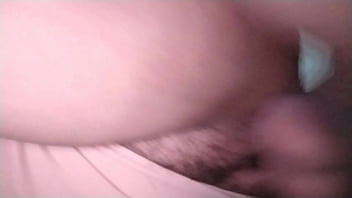 Rough fucked by my bull while my cuckold waits for his turn outside the room and then he creampies me too