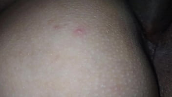 Rough fucked by my bull while my cuckold waits for his turn outside the room and then he creampies me too