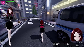 スク水にプラスして「ふたなり薬」を投与！