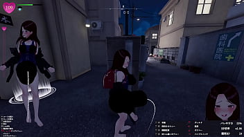 スク水にプラスして「ふたなり薬」を投与！