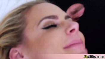 Busty mature stepmom having a quickie