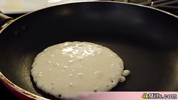 Busty mature stepmom having a quickie