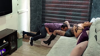 Latina hotwife horny confesses cheating creampie husband licks pussy & fucks hard cumdrip