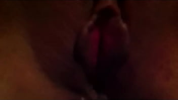 Japanese shaved slut wife showing pussy after a hard fucking