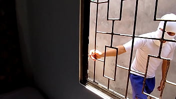 Stepson spying on his hot stepmother they end up fucking and screaming