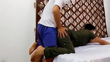 Stepson spying on his hot stepmother they end up fucking and screaming