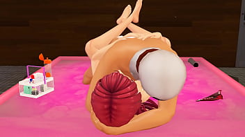 Mmd the best vtuber gets fucked until cum in her pussy