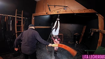 Lita meets the prison strap