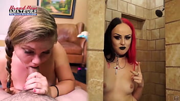 Kinky horny friends lauren and pixie suck their pussies and ahard cock