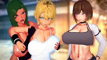 Futa gets head from futa girl futa's world of ntr gameplay