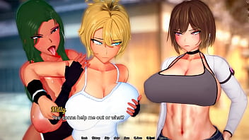 Futa gets head from futa girl futa's world of ntr gameplay