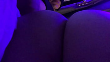 Good nite bj on my transparent white sleeping robe