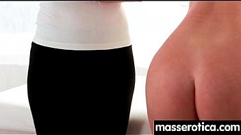 Gorgeous masseuse explores the body of a sexy lesbian beauty 3