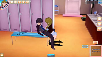 Luna hentai big tits babe spoils guy's cock