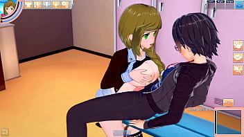 Luna hentai big tits babe spoils guy's cock