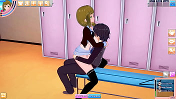 Luna hentai big tits babe spoils guy's cock