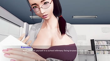 Watching a hawt 3d milf shower bound by lust gameplay