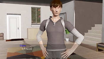 Watching a hawt 3d milf shower bound by lust gameplay