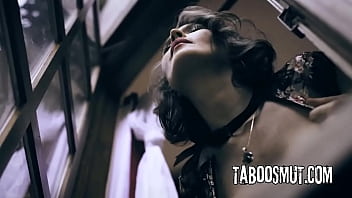 Lonely wife cheats on jealous husband with voyeur neighbor