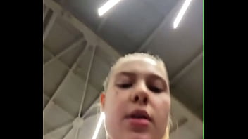 Training and masturbate in the gym