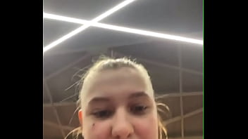 Training and masturbate in the gym