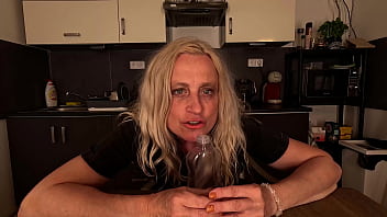 My unusual new sex toy for my prolapse pussy