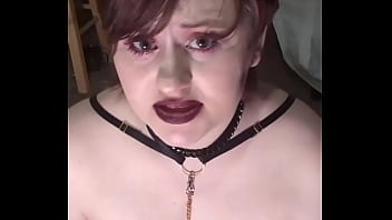 Ahegao begging for cum on my face and tits