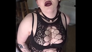 Ahegao begging for cum on my face and tits