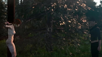 Lara chiyo tied up tomb raider